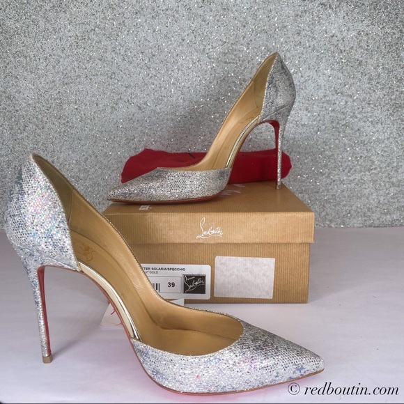 Christian Louboutin Shoes - ♥️Sold Louboutin Iriza Glitter Solaria pumps
